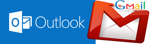 Outlook y Gmail