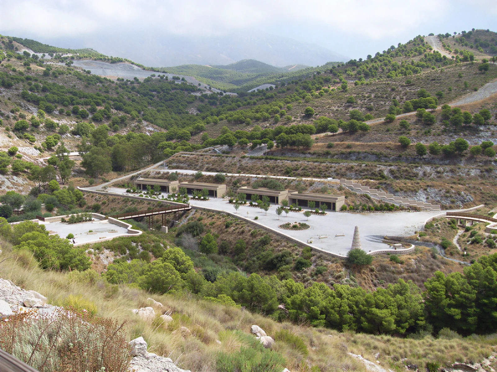 Vista panorámica del parque periurbano del Cerro del Toro